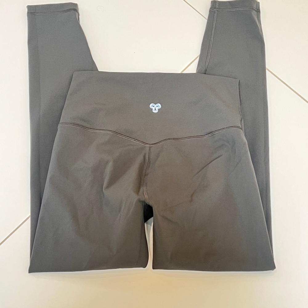 Gray Leggings with Logo